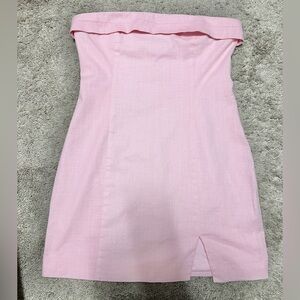 Altar'd State Pink Strapless Dress Size Medium